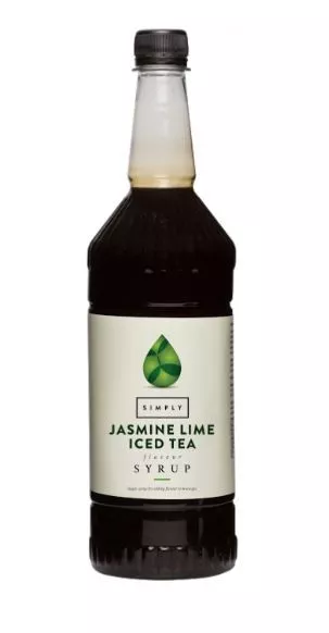 Simply Jasmine and Lime Iced Tea Syrup - Coffee Supplies